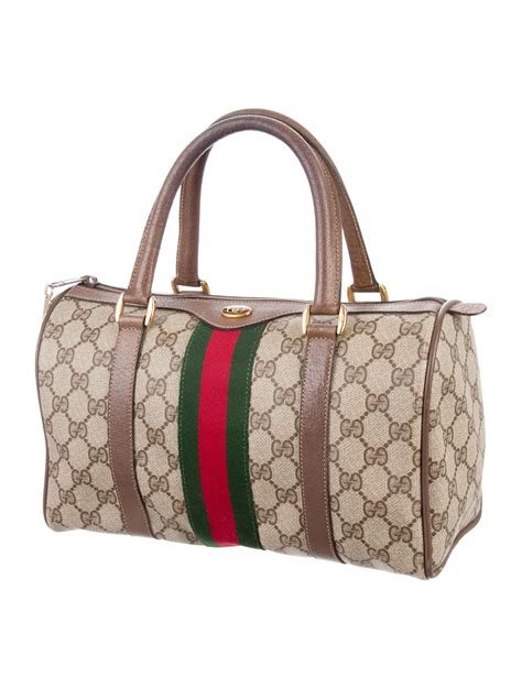 gucci boston web bag|Gucci Boston bag vintage.